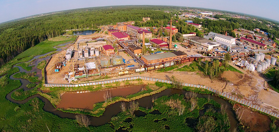 Общий вид производственной площадки Скоропусковского синтеза