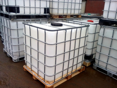 Кубовые ёмкости в обрешетке (IBC container)